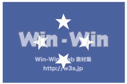国旗　ミクロネシアのCG・イラスト素材 W-021499