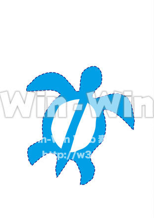 亀のCG・イラスト素材 W-021926