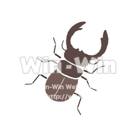 くわがたのCG・イラスト素材 W-020048