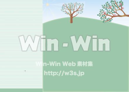 三つ折り背景外面のCG・イラスト素材 W-020665