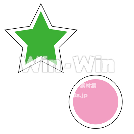 ほし・まるのCG・イラスト素材 W-021051