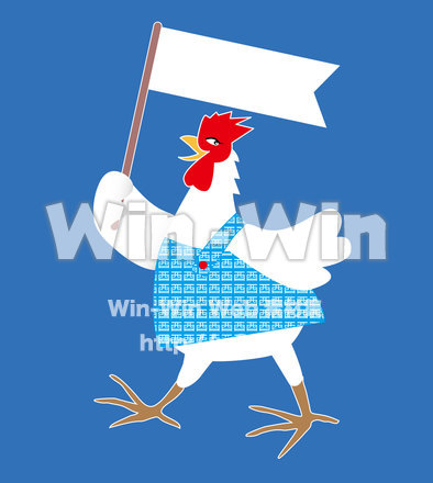 にわとりのCG・イラスト素材 W-021688