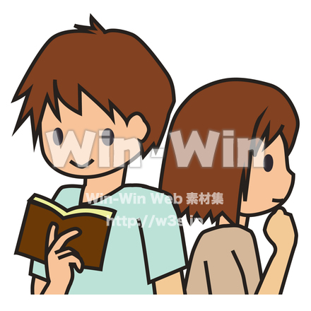 進学・資格取得を考えている人のCG・イラスト素材 W-021096
