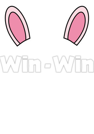 うさぎの耳のCG・イラスト素材 W-020472