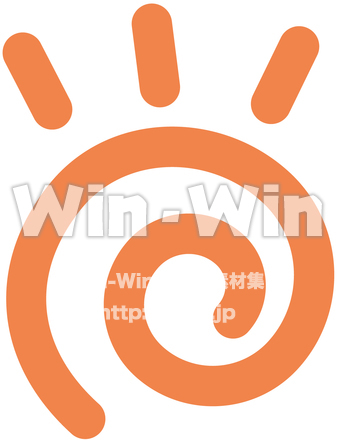 うずまきのCG・イラスト素材 W-021097