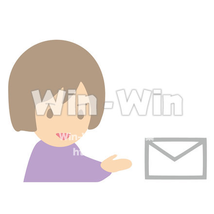 ご案内GirlのCG・イラスト素材 W-020112