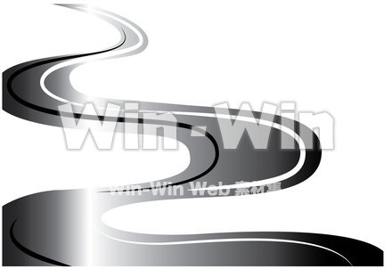 流水のCG・イラスト素材 W-020056