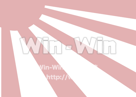 日の丸背景のCG・イラスト素材 W-021005