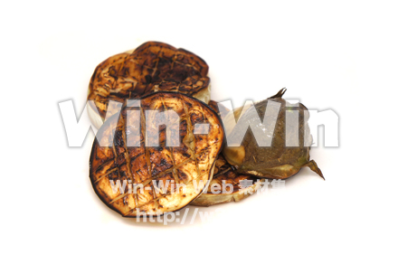 白なすのステーキの写真素材 W-020978