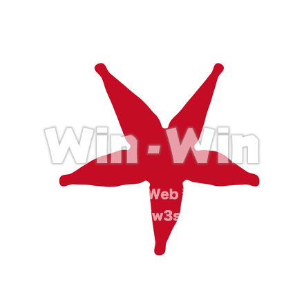 ヒトデのCG・イラスト素材 W-020958