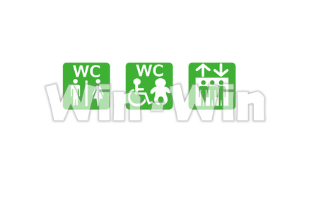 地図マークのCG・イラスト素材 W-021879