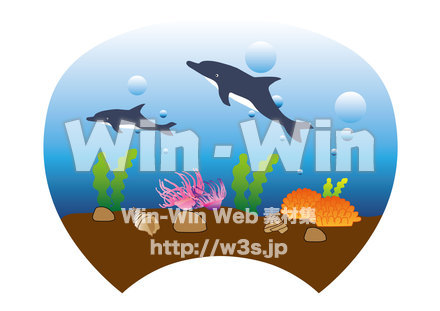 海底のCG・イラスト素材 W-020019
