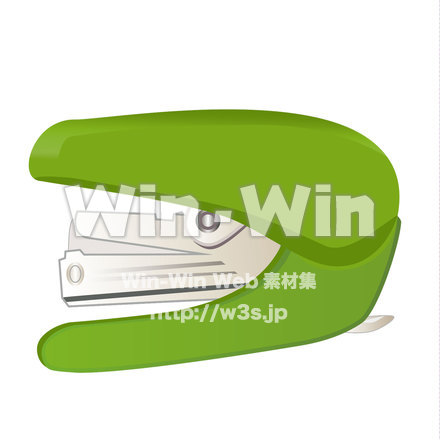 ホチキスのCG・イラスト素材 W-020914