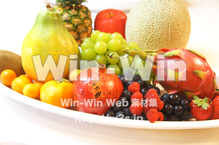 フルーツ盛の写真素材 W-020440
