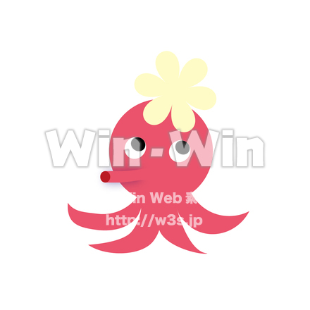 たこのCG・イラスト素材 W-020959