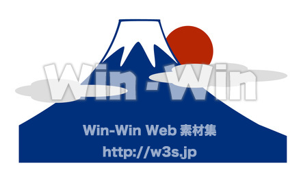 富士山のCG・イラスト素材 W-020402