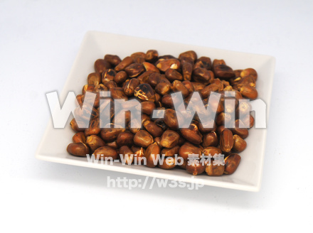 炒りとうもろこしの写真素材 W-020485