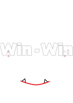 うしの口のCG・イラスト素材 W-020329