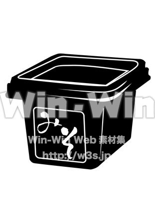 みそパックのシルエット素材 W-021198