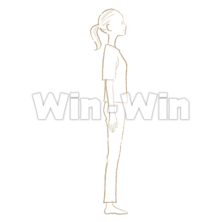 女性のCG・イラスト素材 W-020444