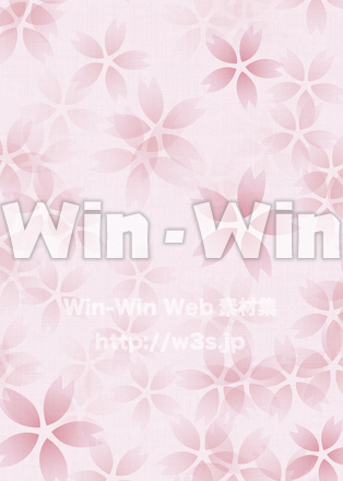 桜の背景縦のCG・イラスト素材 W-020578
