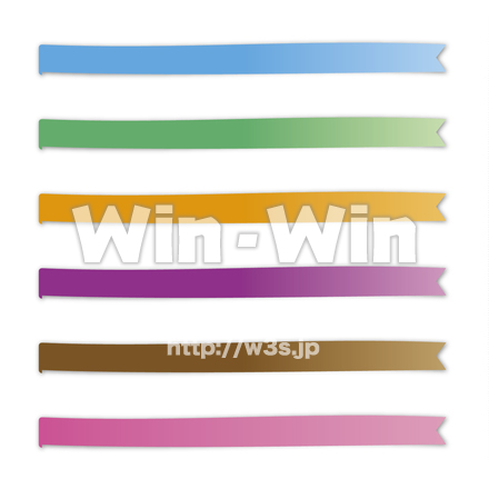 りぼんのCG・イラスト素材 W-020097