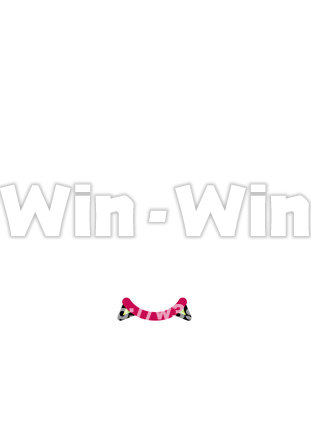 ネコのお面の口のCG・イラスト素材 W-020301