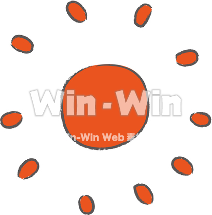 太陽のCG・イラスト素材 W-021311