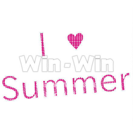 I love SummerのCG・イラスト素材 W-020005