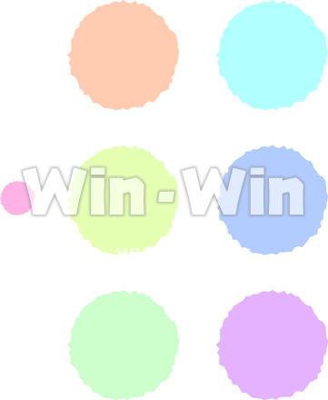 DTP入門３月背景飾りのCG・イラスト素材 W-020675