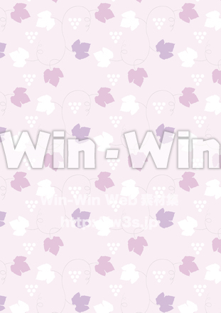 パターン - ぶどう柄のCG・イラスト素材 W-020089