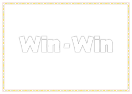 菱形枠ブラシ付のCG・イラスト素材 W-021814