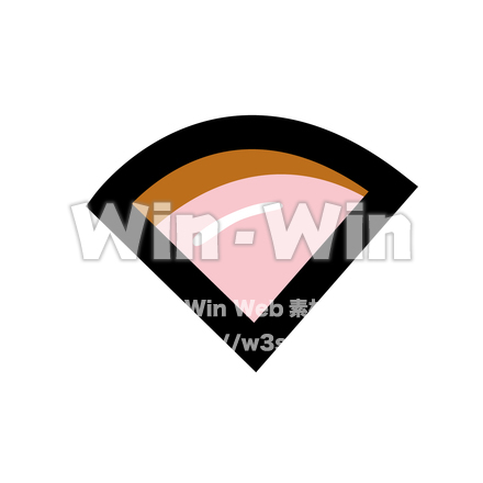 お面_ハム☆_鼻のCG・イラスト素材 W-020273