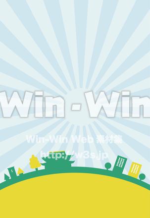 はがきサイズ背景素材のCG・イラスト素材 W-021709