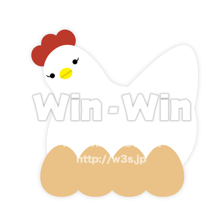 にわとりのCG・イラスト素材 W-021762