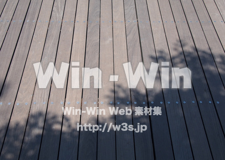 ウッドデッキの写真素材 W-020599