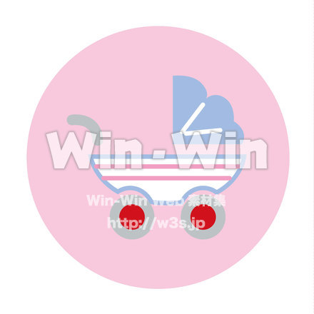 ベビーカーのCG・イラスト素材 W-020077