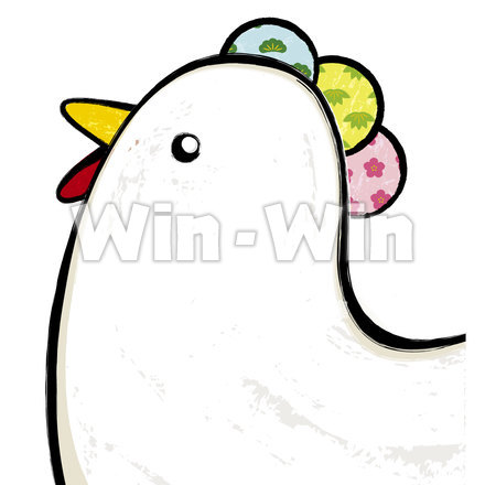 にわとりのCG・イラスト素材 W-021615