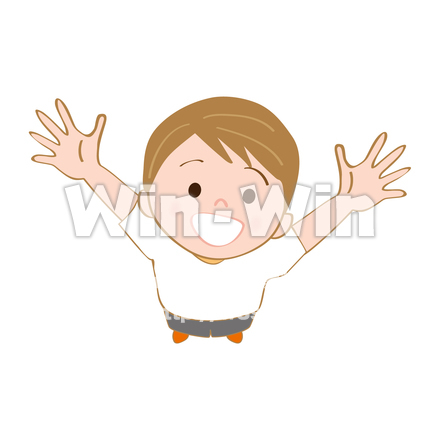 手を伸ばす女性のCG・イラスト素材 W-020172