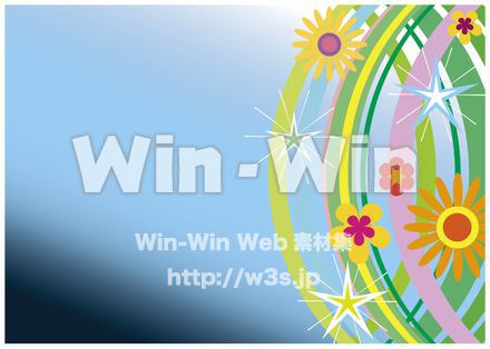 華やかな背景、闇の気配のCG・イラスト素材 W-020746