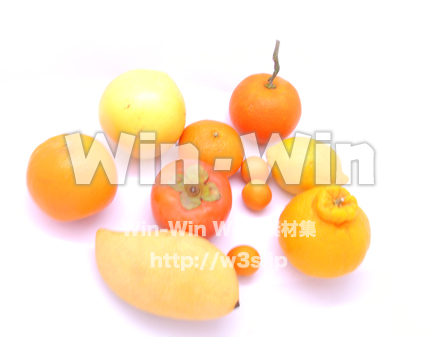 フルーツいっぱいの写真素材 W-020480