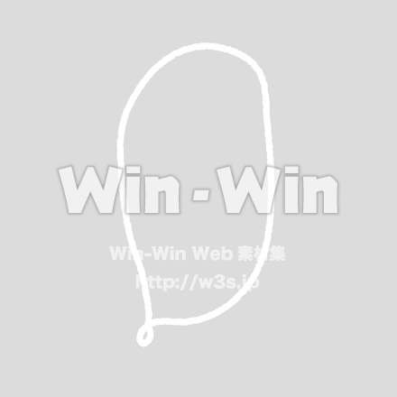 手描き風ふきだしのシルエット素材 W-020574