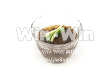 もずく酢の写真素材 W-021023