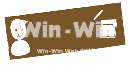 先生紹介バナーイラストのCG・イラスト素材 W-020407