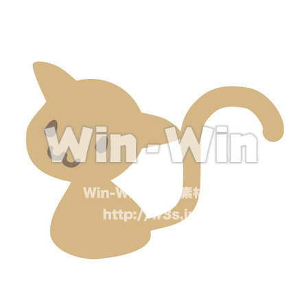 ねこちゃんのCG・イラスト素材 W-020115