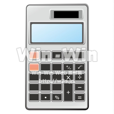 電卓のCG・イラスト素材 W-020915