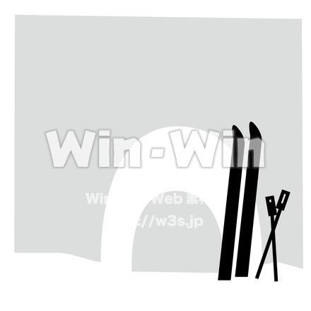 かまくらのCG・イラスト素材 W-020875