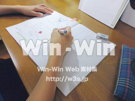 お勉強の写真素材 W-021221