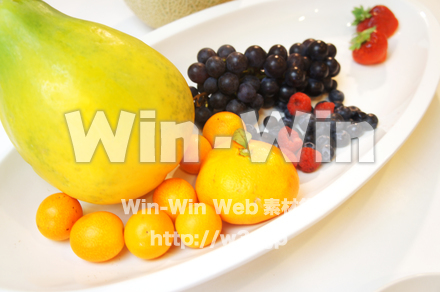 フルーツ盛の写真素材 W-020442