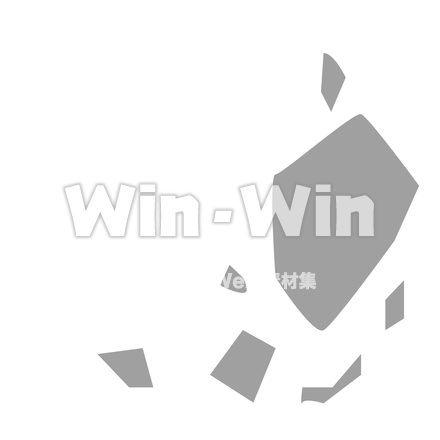 月のシルエット素材 W-021434